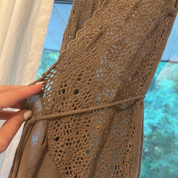 Vintage boho vest cardigan - Picture 2 of 3